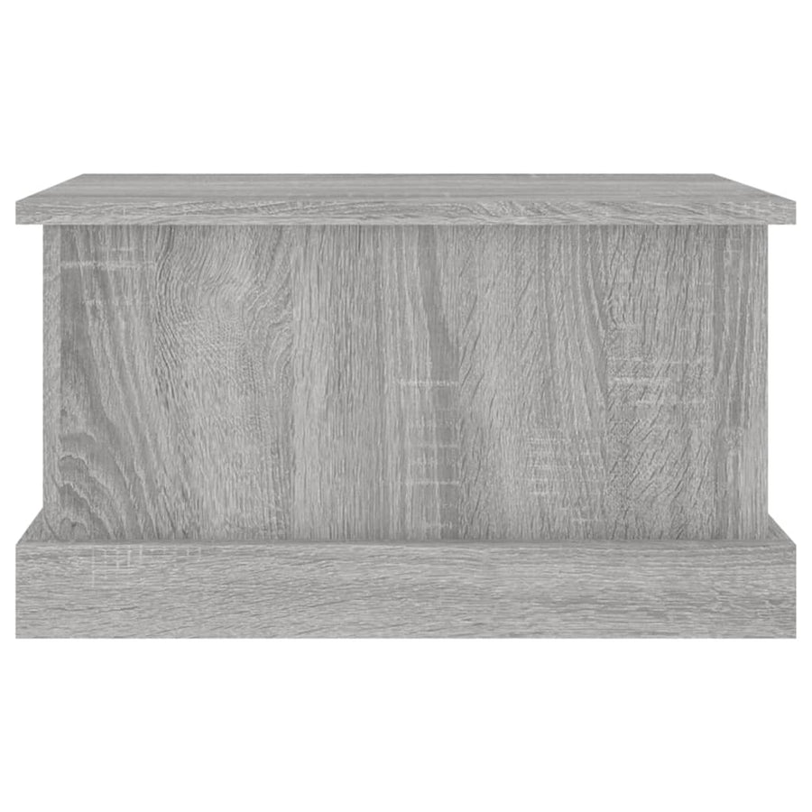 Opbergbox 50X30X28 Cm Bewerkt Hout Grijs Sonoma Eikenkleurig