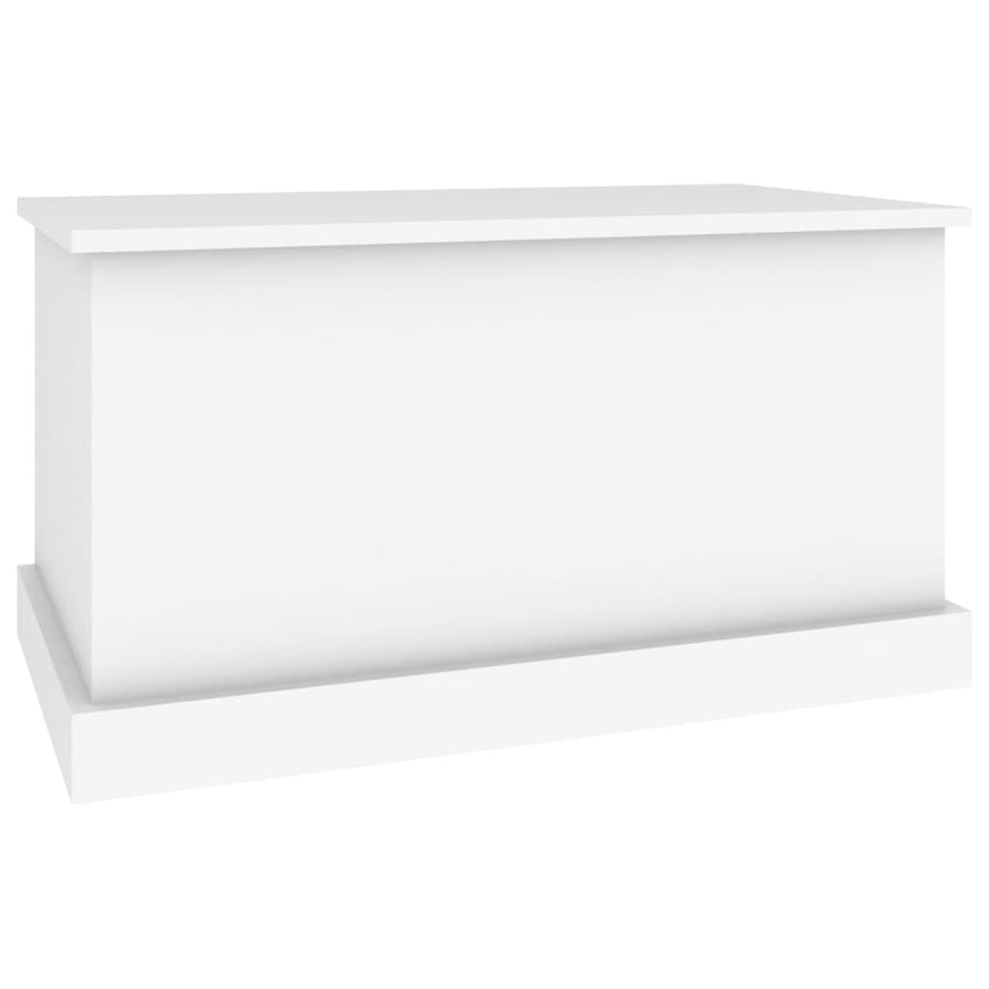 Opbergbox 70X40X38 Cm Bewerkt Hout Wit