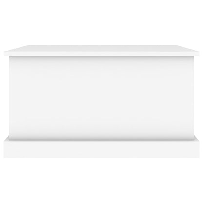Opbergbox 70X40X38 Cm Bewerkt Hout Wit