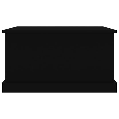 Opbergbox 70X40X38 Cm Bewerkt Hout Zwart