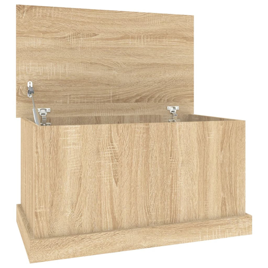 Opbergbox Bewerkt Hout Kleurig 1 70 x 40 x 38 cm Sonoma eiken