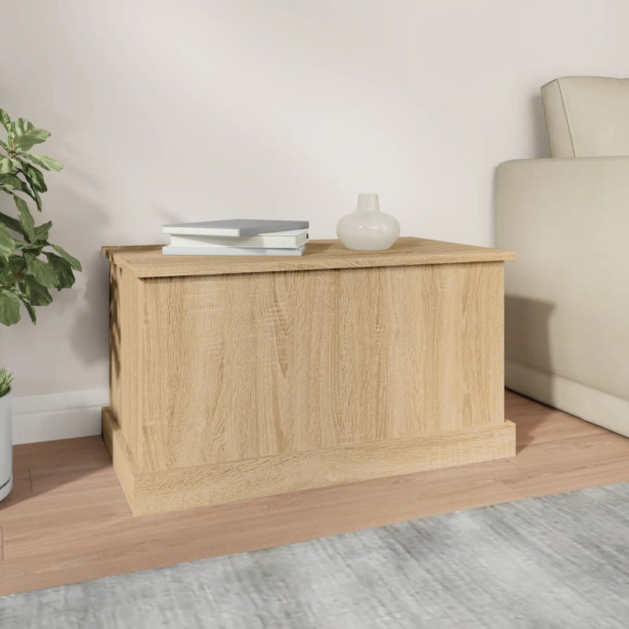 Opbergbox Bewerkt Hout Kleurig 1 70 x 40 x 38 cm Sonoma eiken