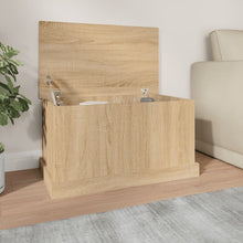 Opbergbox Bewerkt Hout Kleurig 1 70 x 40 x 38 cm Sonoma eiken