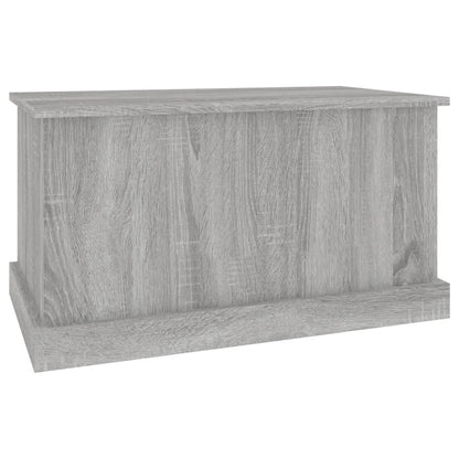Opbergbox Bewerkt Hout Eikenkleurig 70 x 40 x 38 cm Grijs sonoma