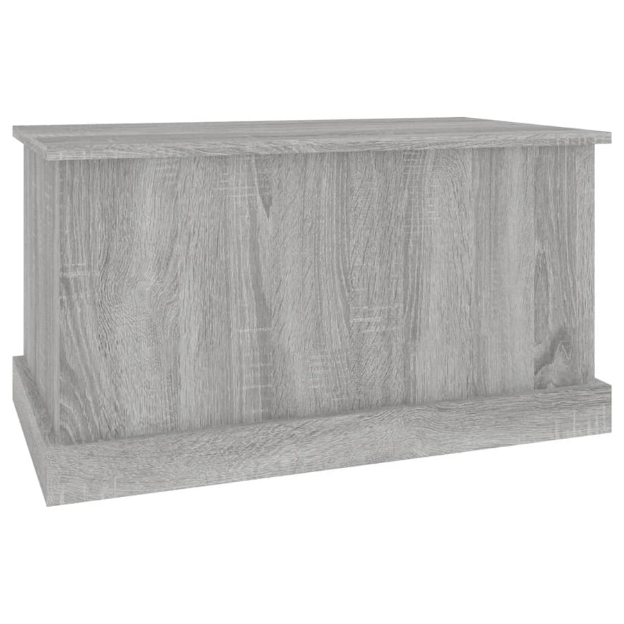Opbergbox Bewerkt Hout Eikenkleurig 70 x 40 x 38 cm Grijs sonoma
