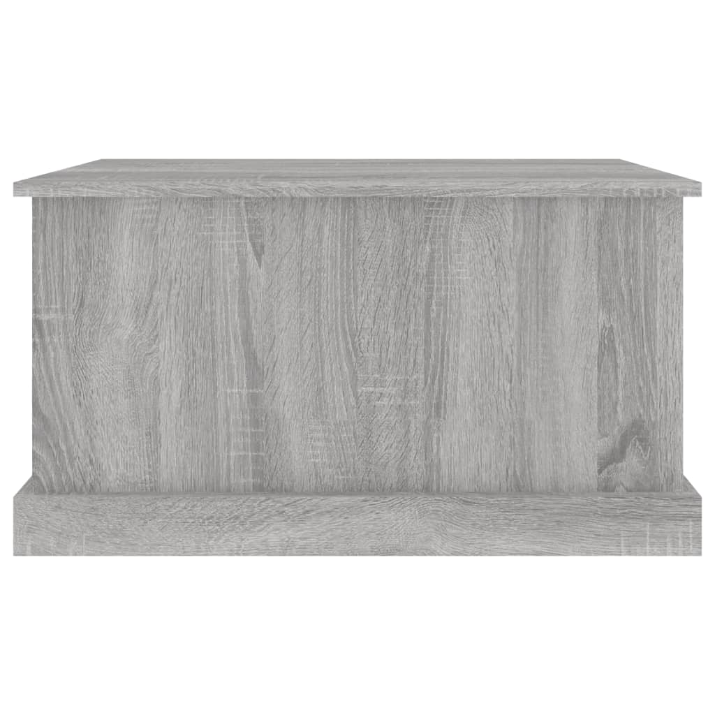 Opbergbox Bewerkt Hout Eikenkleurig 70 x 40 x 38 cm Grijs sonoma