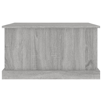 Opbergbox Bewerkt Hout Eikenkleurig 70 x 40 x 38 cm Grijs sonoma