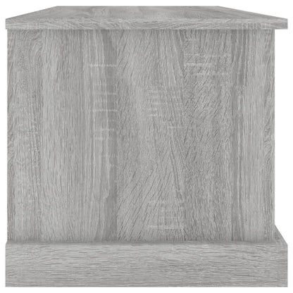 Opbergbox Bewerkt Hout Eikenkleurig 70 x 40 x 38 cm Grijs sonoma