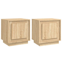 Nachtkastjes 2 St 44X35X45 Cm Bewerkt Hout Sonoma Eikenkleurig