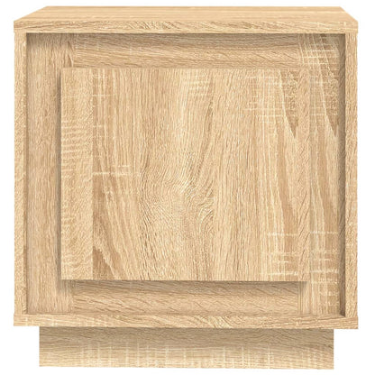 Nachtkastjes 2 St 44X35X45 Cm Bewerkt Hout Sonoma Eikenkleurig