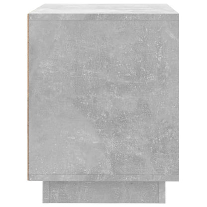 Nachtkastje 44X35X45 Cm Bewerkt Hout Betongrijs