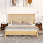 Nachtkastjes 2 st 44x35x45 cm bewerkt hout gerookt eiken