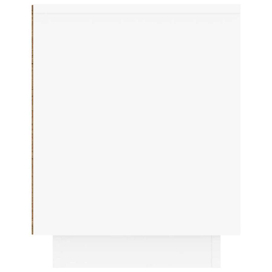 Tv-meubel 80x35x45 cm bewerkt hout wit