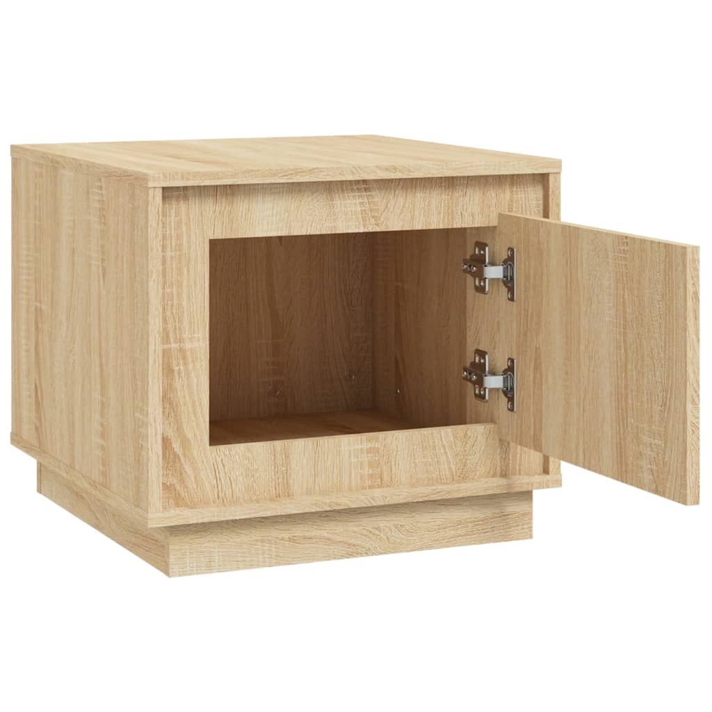 Salontafel 5X50X44 Cm Bewerkt Hout Kleurig Sonoma eiken