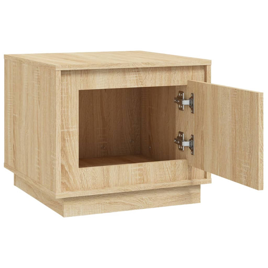 Salontafel 5X50X44 Cm Bewerkt Hout Kleurig Sonoma eiken