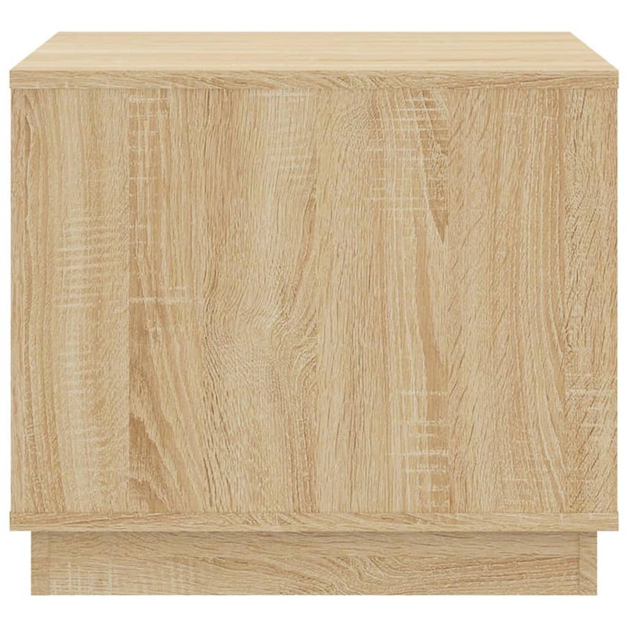 Salontafel 5X50X44 Cm Bewerkt Hout Kleurig Sonoma eiken