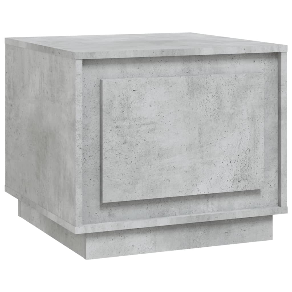 Salontafel 5X50X44 Cm Bewerkt Hout Betongrijs