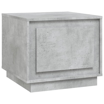Salontafel 5X50X44 Cm Bewerkt Hout Betongrijs