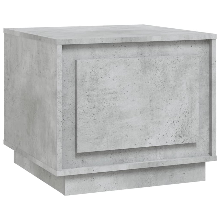 Salontafel 5X50X44 Cm Bewerkt Hout Betongrijs