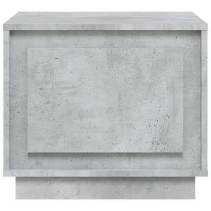 Salontafel 5X50X44 Cm Bewerkt Hout Betongrijs