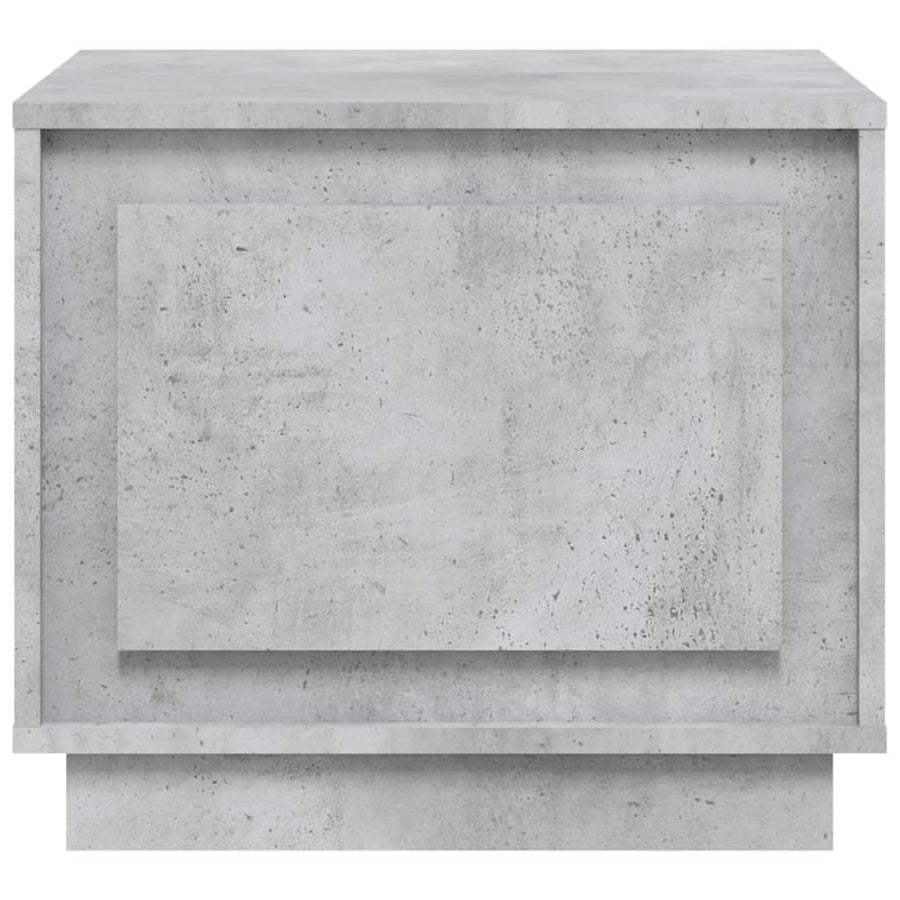 Salontafel 5X50X44 Cm Bewerkt Hout Betongrijs