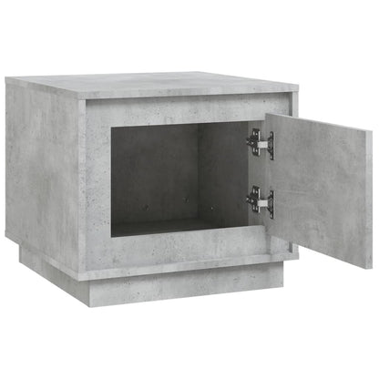 Salontafel 5X50X44 Cm Bewerkt Hout Betongrijs