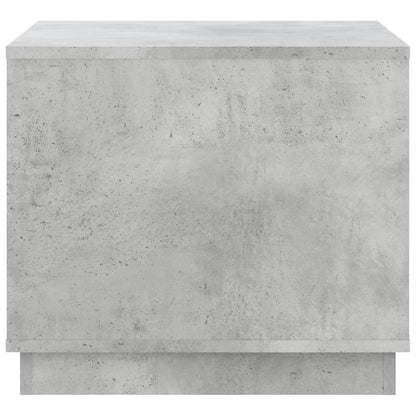 Salontafel 5X50X44 Cm Bewerkt Hout Betongrijs