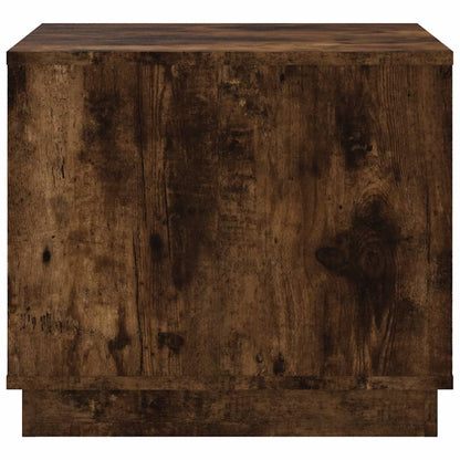 Salontafel 5X50X44 Cm Bewerkt Hout Kleurig Gerookt eiken