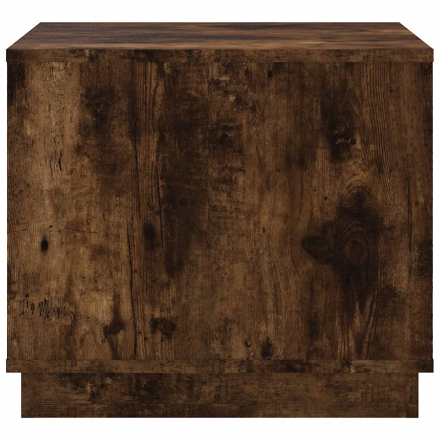 Salontafel 5X50X44 Cm Bewerkt Hout Kleurig Gerookt eiken