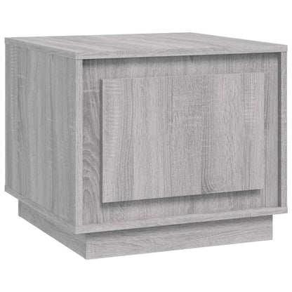 Salontafel 5X50X44 Cm Bewerkt Hout Eikenkleurig Grijs sonoma
