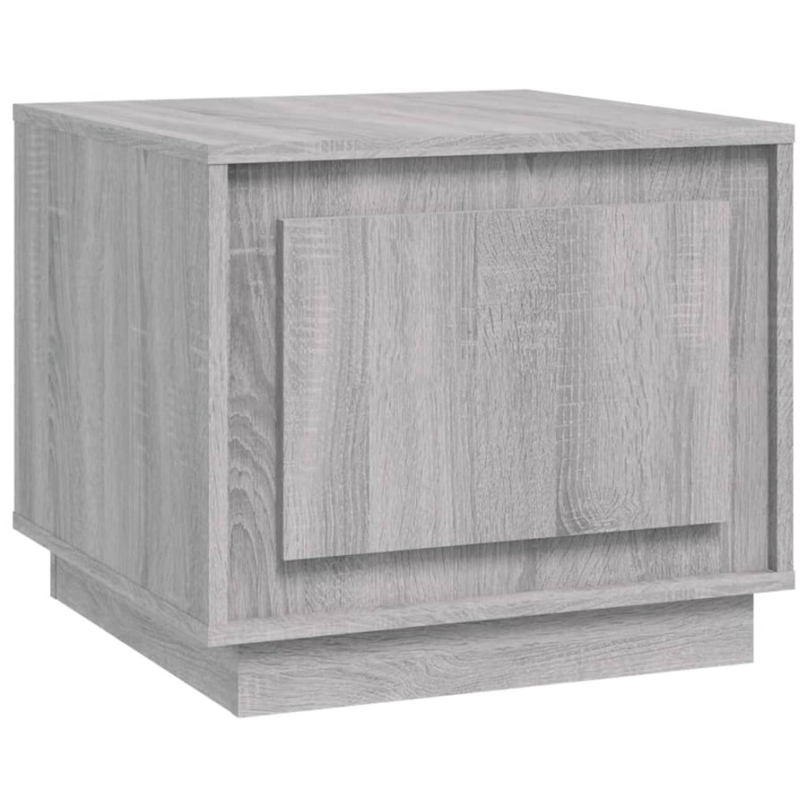 Salontafel 5X50X44 Cm Bewerkt Hout Eikenkleurig Grijs sonoma