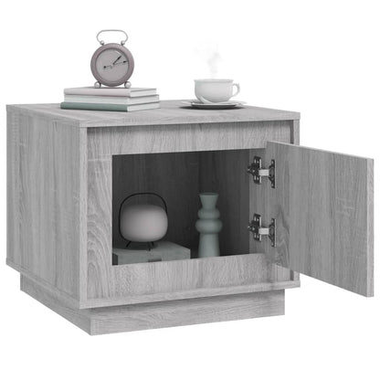 Salontafel 5X50X44 Cm Bewerkt Hout Eikenkleurig Grijs sonoma