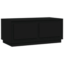 Salontafel 102X50X44 Cm Bewerkt Hout Zwart