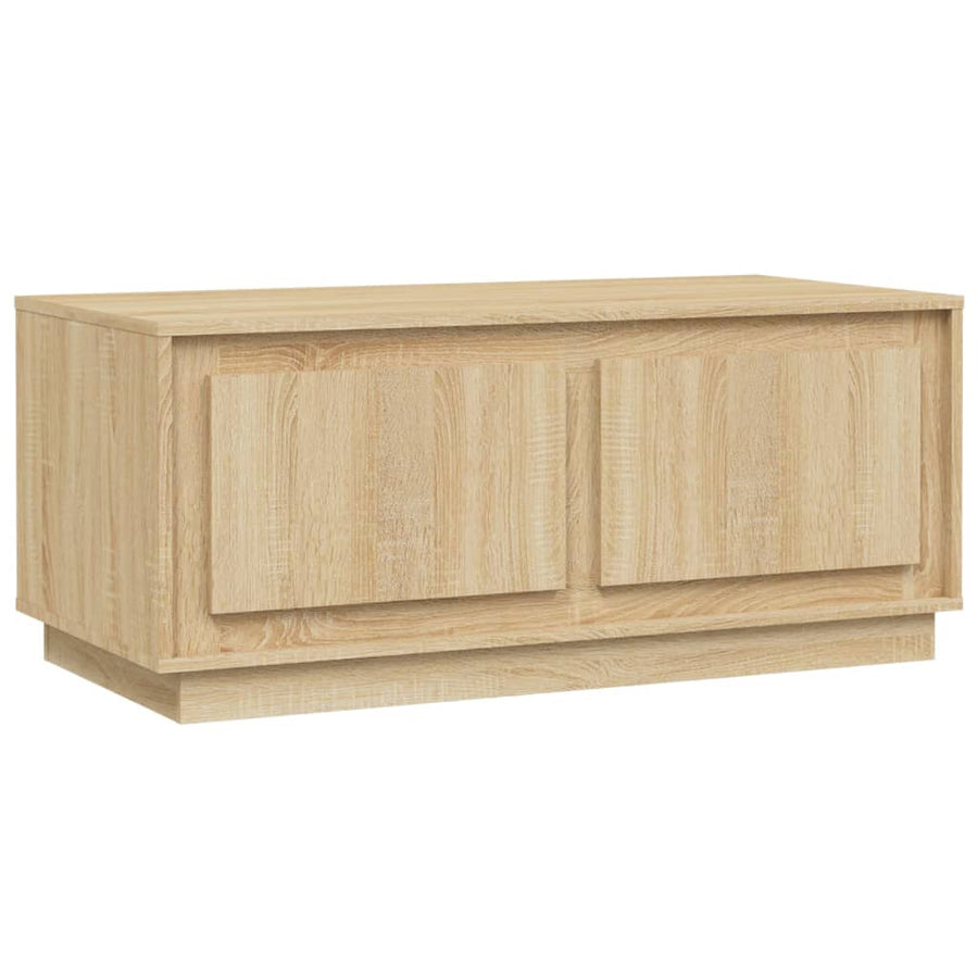 Salontafel 02X50X44 Cm Bewerkt Hout Kleurig Sonoma eiken