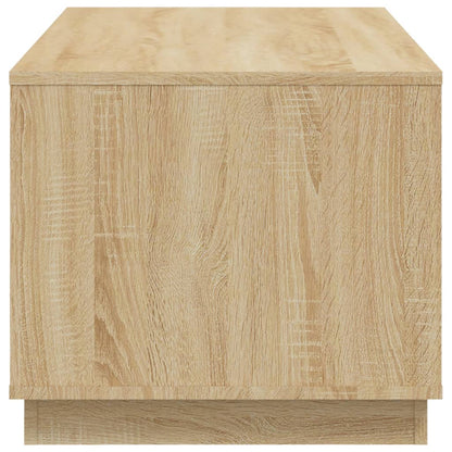 Salontafel 02X50X44 Cm Bewerkt Hout Kleurig Sonoma eiken