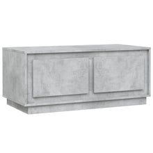 Salontafel 102X50X44 Cm Bewerkt Hout Betongrijs
