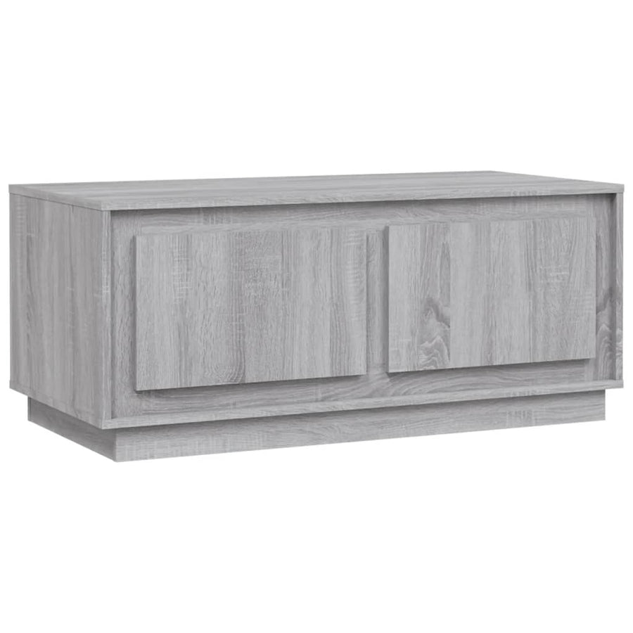 Salontafel 102X50X44 Cm Bewerkt Hout Grijs Sonoma Eikenkleurig