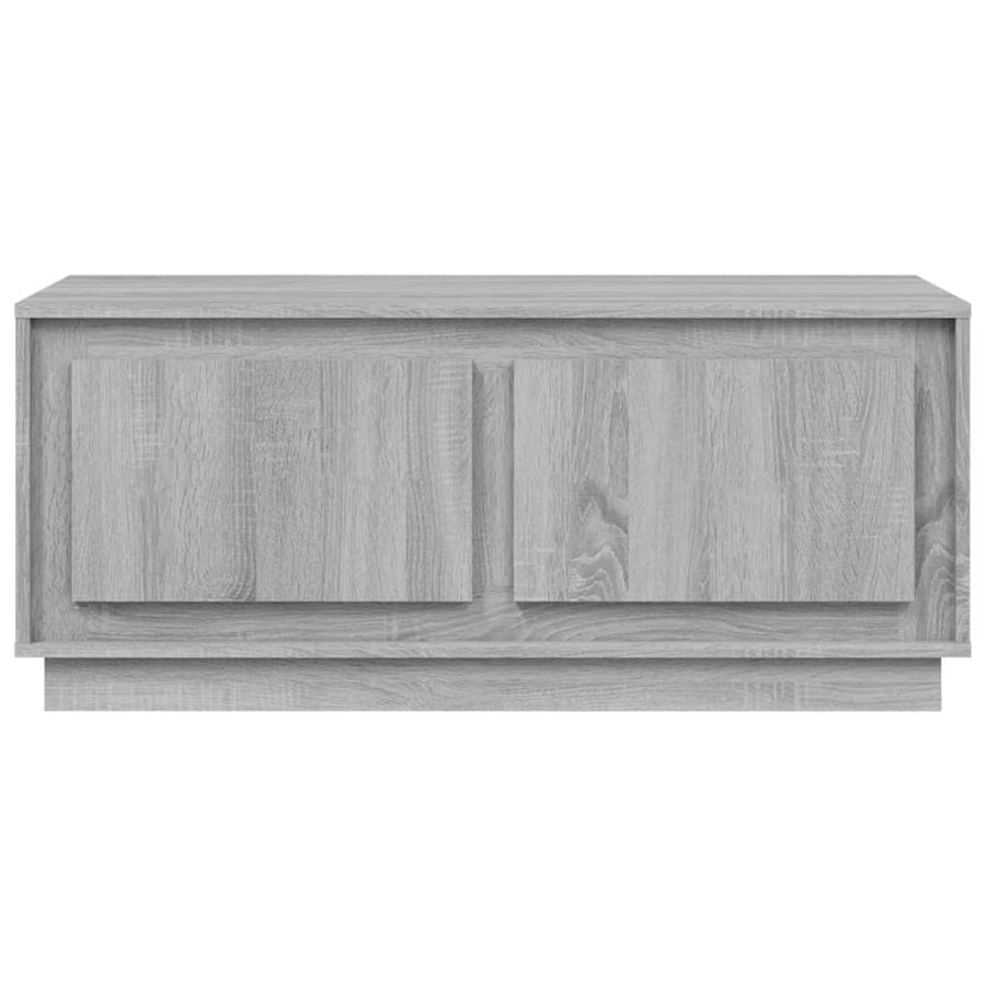 Salontafel 102X50X44 Cm Bewerkt Hout Grijs Sonoma Eikenkleurig