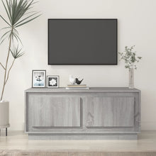 Salontafel 102X50X44 Cm Bewerkt Hout Grijs Sonoma Eikenkleurig