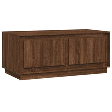 Salontafel 02X50X44 Cm Bewerkt Hout bruin eikenkleur