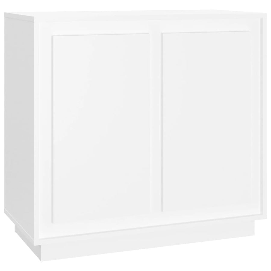 Dressoir 80X34X75 Cm Bewerkt Hout Wit