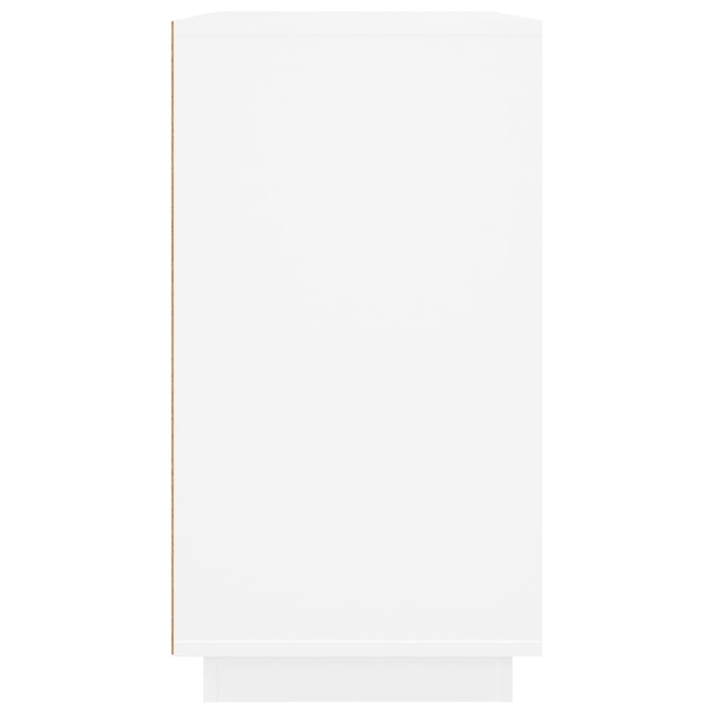 Dressoir 80X34X75 Cm Bewerkt Hout Wit
