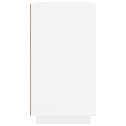 Dressoir 80X34X75 Cm Bewerkt Hout Wit