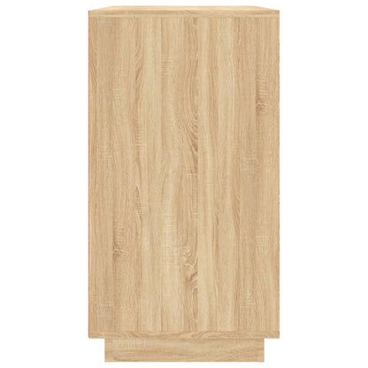 Dressoir 80X34X75 Cm Bewerkt Hout Sonoma Eikenkleurig