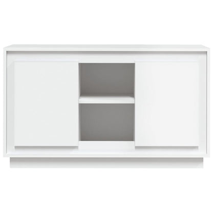 Dressoir 102X35X60 Cm Bewerkt Hout Wit