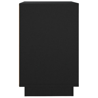 Dressoir 102X35X60 Cm Bewerkt Hout Zwart
