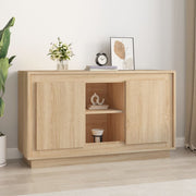 Sideboard 102x35x60 cm engineered wood Sonoma oak colour