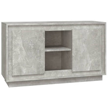 Dressoir 102X35X60 Cm Bewerkt Hout Betongrijs