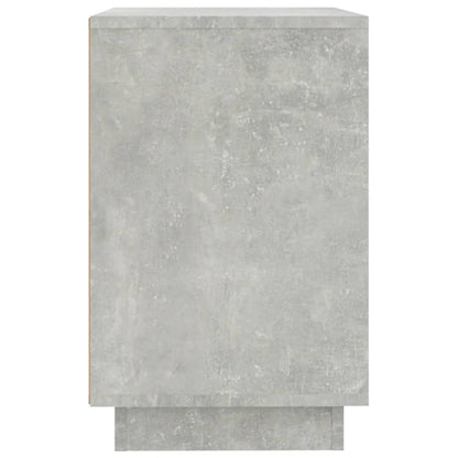 Dressoir 102X35X60 Cm Bewerkt Hout Betongrijs