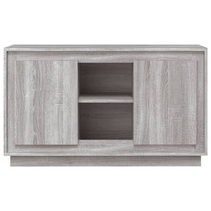 Dressoir 102X35X60 Cm Bewerkt Hout Grijs Sonoma Eikenkleurig
